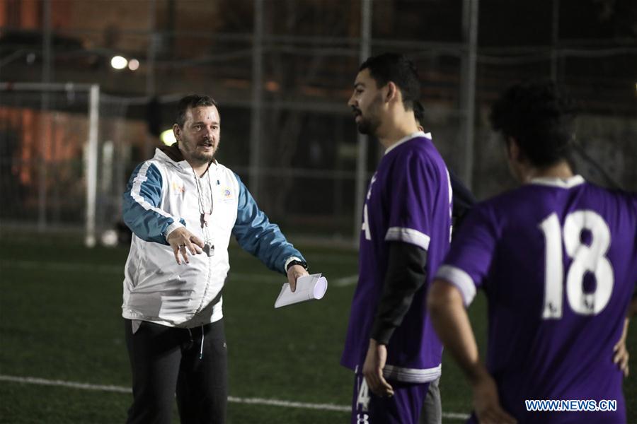 GREECE-ATHENS-HOMELESS FOOTBALL TEAM