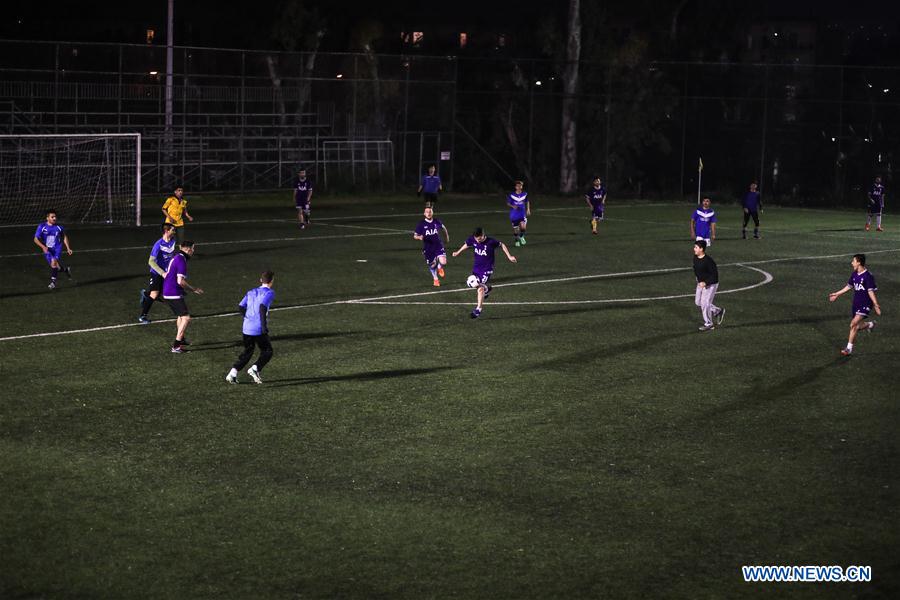 GREECE-ATHENS-HOMELESS FOOTBALL TEAM