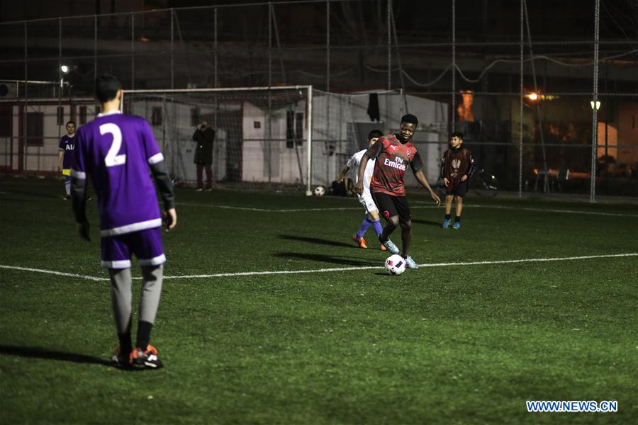 GREECE-ATHENS-HOMELESS FOOTBALL TEAM