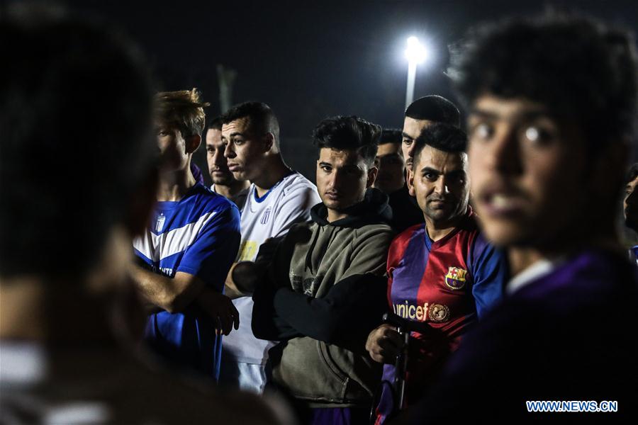 GREECE-ATHENS-HOMELESS FOOTBALL TEAM