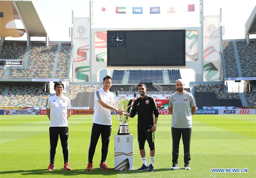 (SP)UAE-ABU DHABI-SOCCER-AFC ASIAN CUP 2019-FINAL- PRESS CONFERENCE