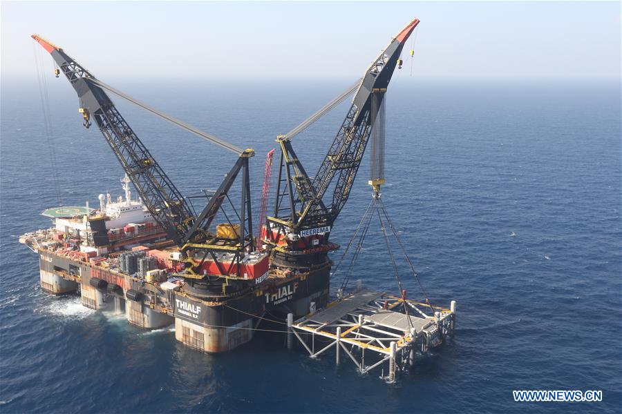 ISRAEL-LEVIATHAN GAS PLATFORM