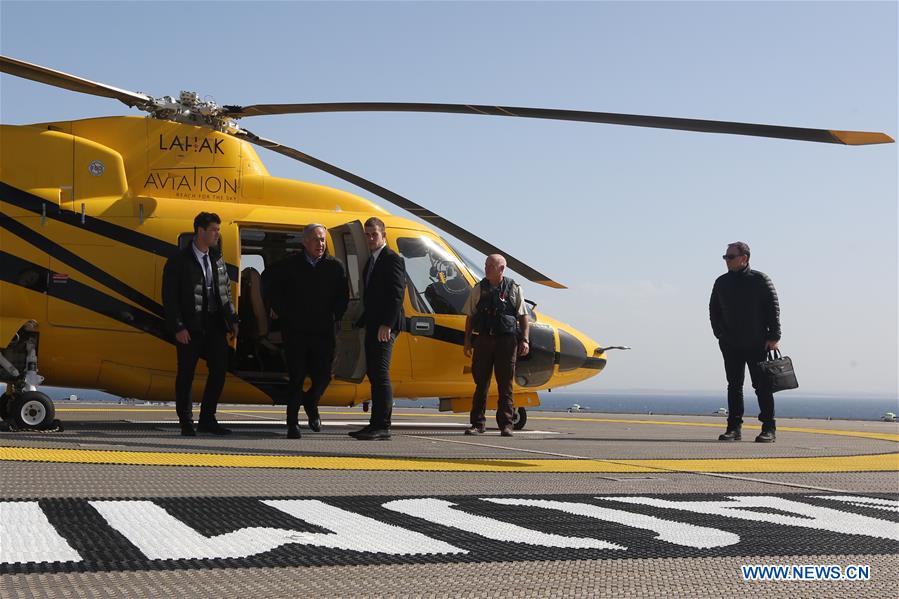 ISRAEL-LEVIATHAN GAS PLATFORM