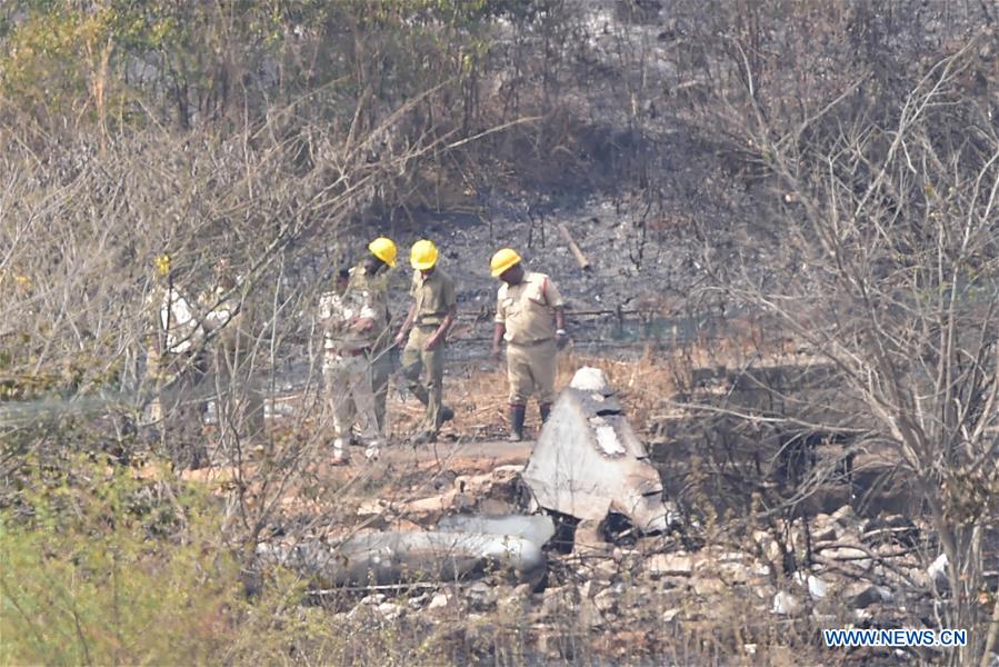 INDIA-KARNATAKA-IAF FIGHTER AIRCRAFT CRASH