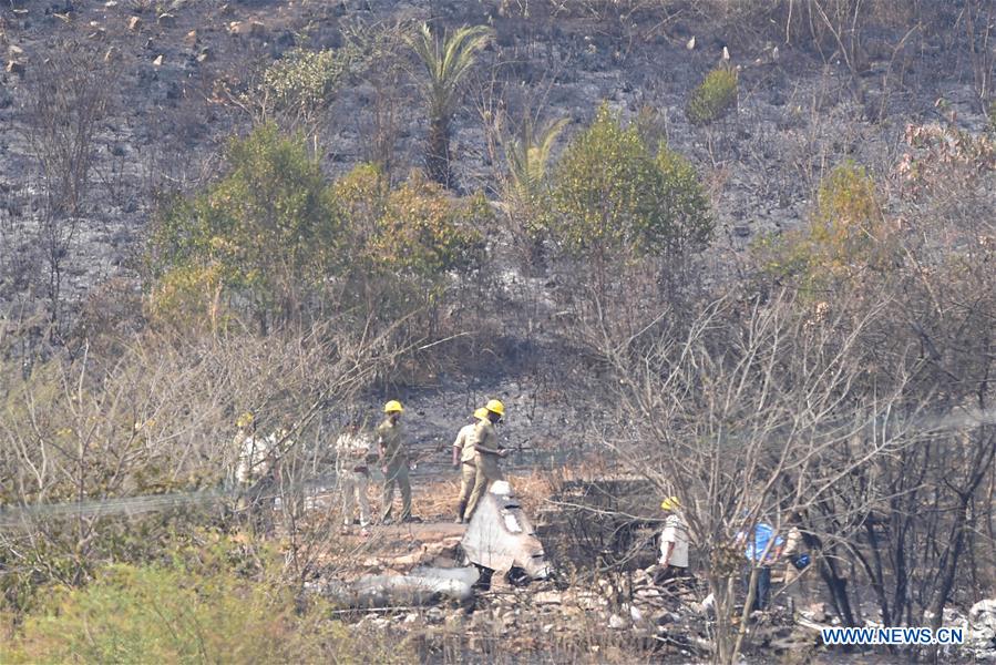 INDIA-KARNATAKA-IAF FIGHTER AIRCRAFT CRASH