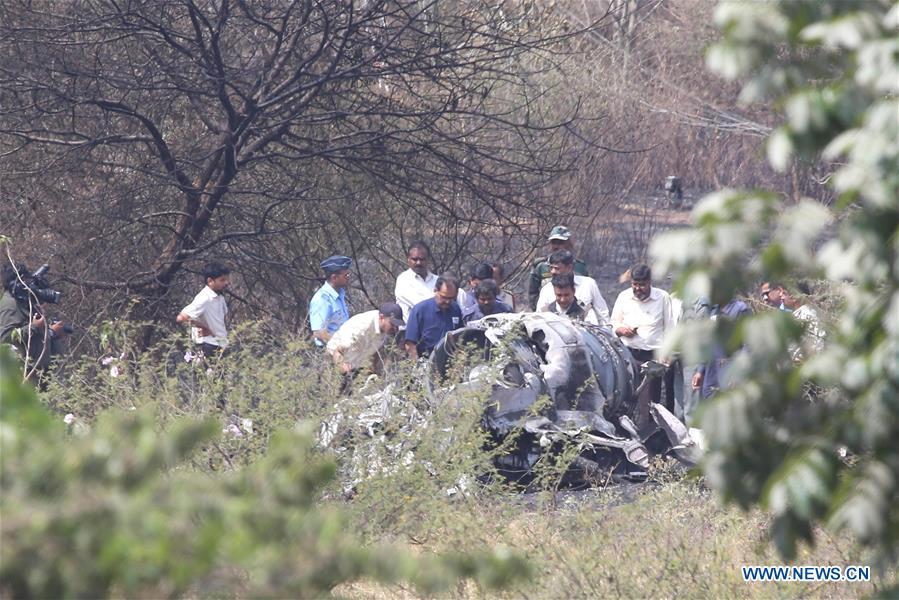 INDIA-KARNATAKA-IAF FIGHTER AIRCRAFT CRASH