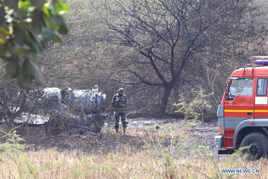 INDIA-KARNATAKA-IAF FIGHTER AIRCRAFT CRASH