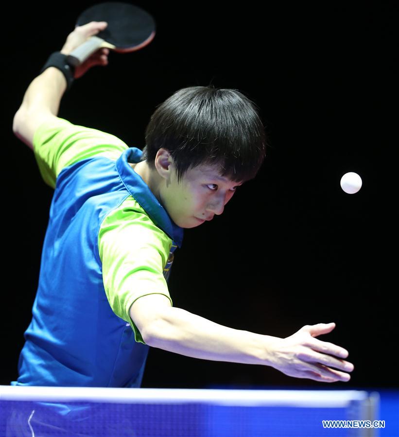 (SP)CHINA-BEIJING-TABLE TENNIS-CTTSL-MEN'S SEMIFINAL-BAYI VS TIANJIN
