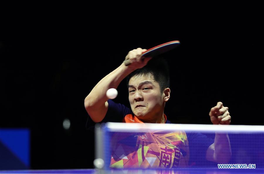 (SP)CHINA-BEIJING-TABLE TENNIS-CTTSL-MEN'S SEMIFINAL-BAYI VS TIANJIN