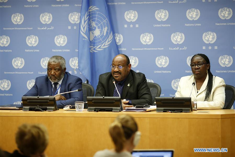 UN-SECURITY COUNCIL-EQUATORIAL GUINEA-PRESS CONFERENCE