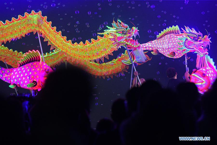 SINGAPORE-CHINESE NEW YEAR-CELEBRATION-REHEARSAL