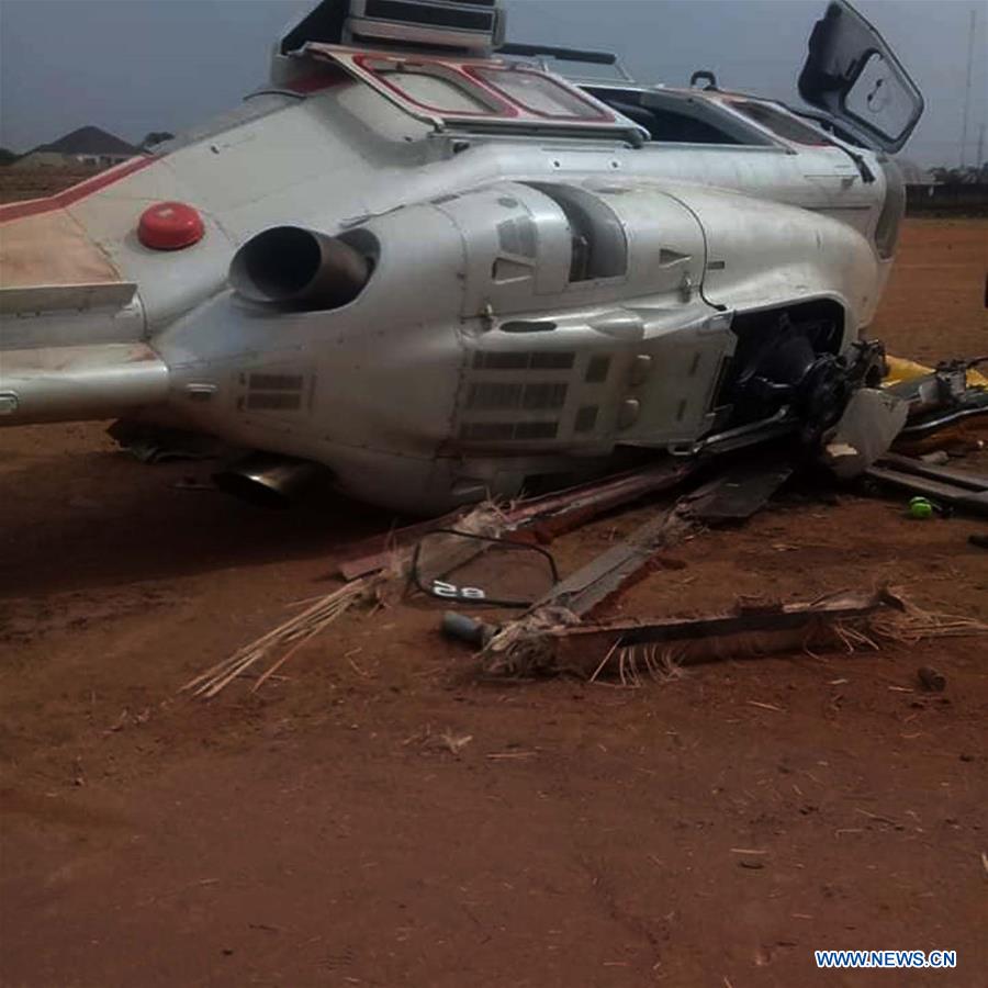 NIGERIA-KOGI-HELICOPTER CRASH