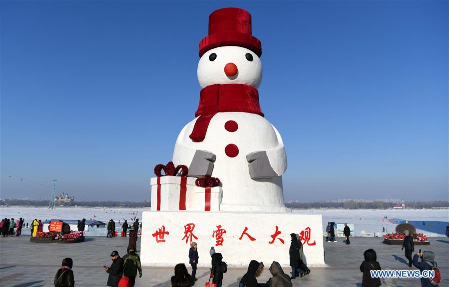CHINA-HARBIN-SNOWMAN-SPRING FESTIVAL(CN)