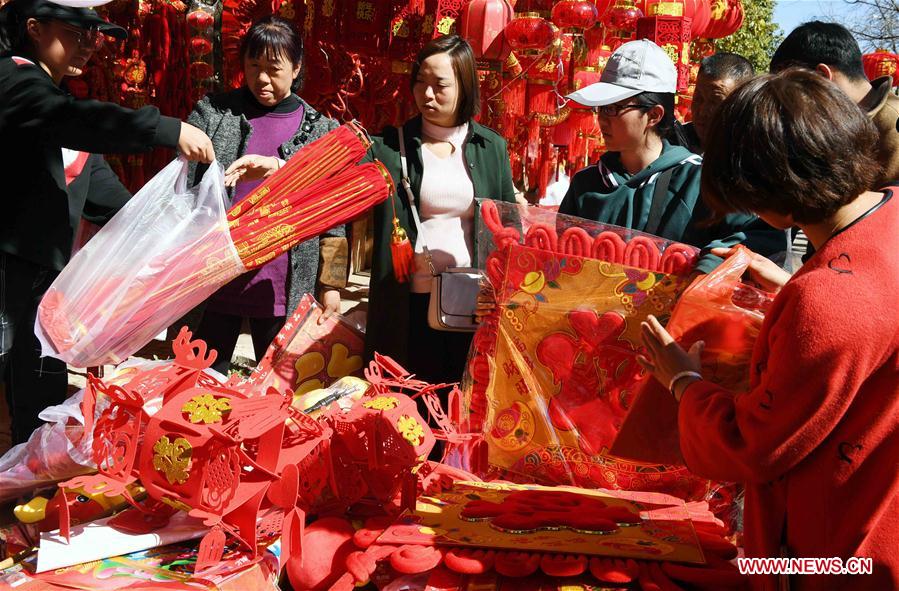 CHINA-XUNDIAN-SPRING FESTIVAL-PREPARATION (CN)