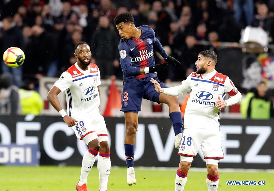 (SP)FRANCE-LYON-SOCCER-LIGUE 1-LYON VS PARIS SAINT-GERMAIN