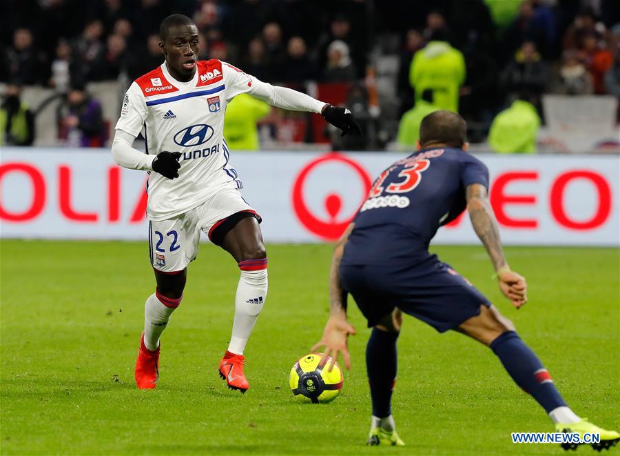 (SP)FRANCE-LYON-SOCCER-LIGUE 1-LYON VS PARIS SAINT-GERMAIN