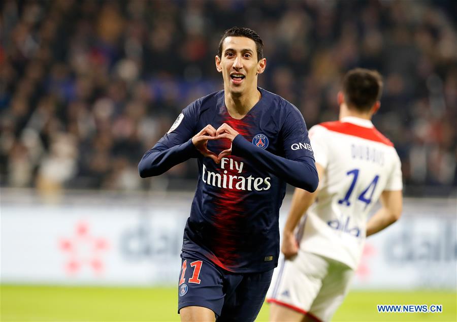 (SP)FRANCE-LYON-SOCCER-LIGUE 1-LYON VS PARIS SAINT-GERMAIN