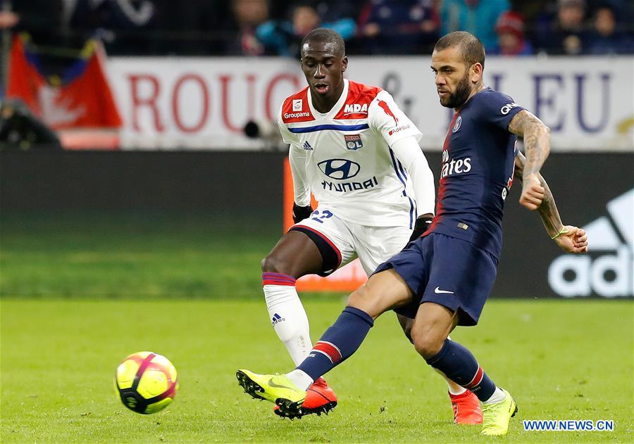 (SP)FRANCE-LYON-SOCCER-LIGUE 1-LYON VS PARIS SAINT-GERMAIN
