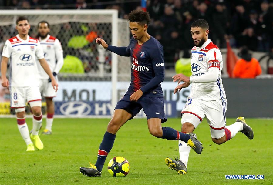 (SP)FRANCE-LYON-SOCCER-LIGUE 1-LYON VS PARIS SAINT-GERMAIN