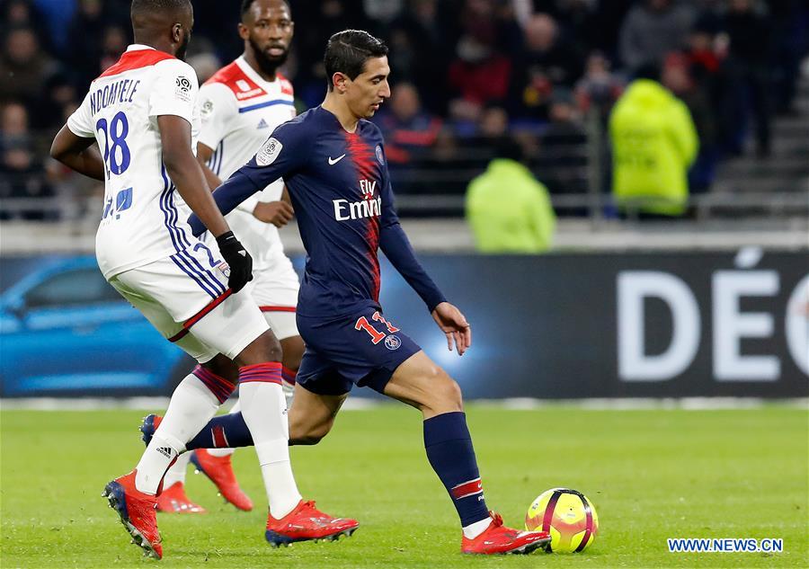 (SP)FRANCE-LYON-SOCCER-LIGUE 1-LYON VS PARIS SAINT-GERMAIN