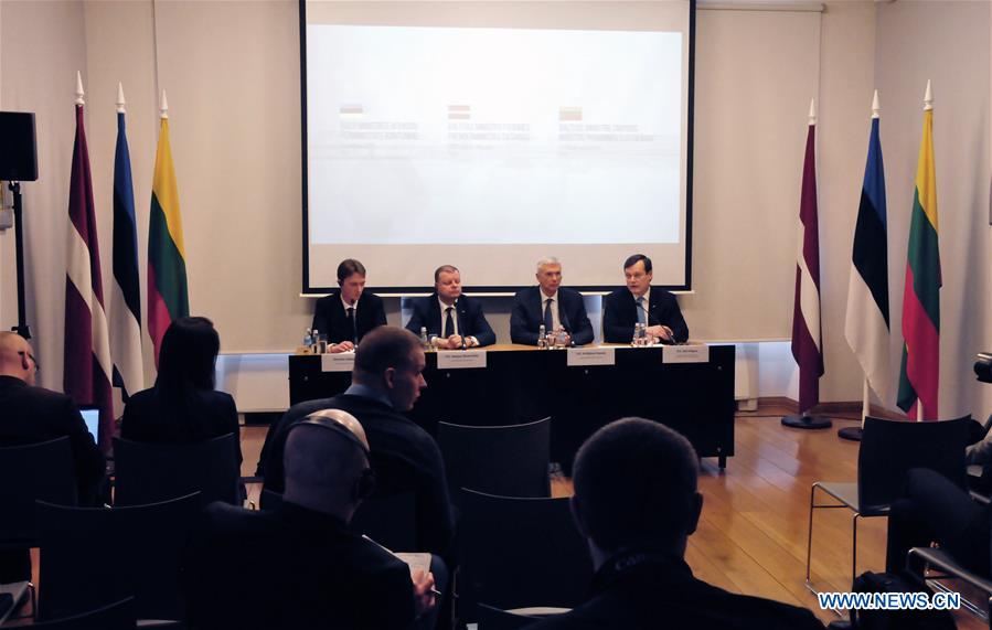 LATVIA-RIGA-BALTIC COUNCIL OF MINISTERS-MEETING-PRESS CONFERENCE