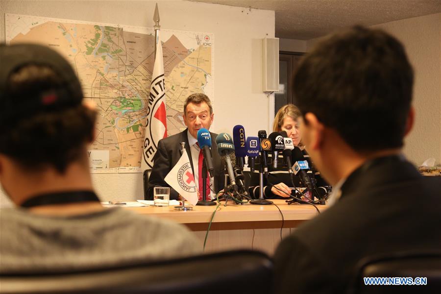 IRAQ-BAGHDAD-ICRC PRESIDENT-PRESS CONFERENCE