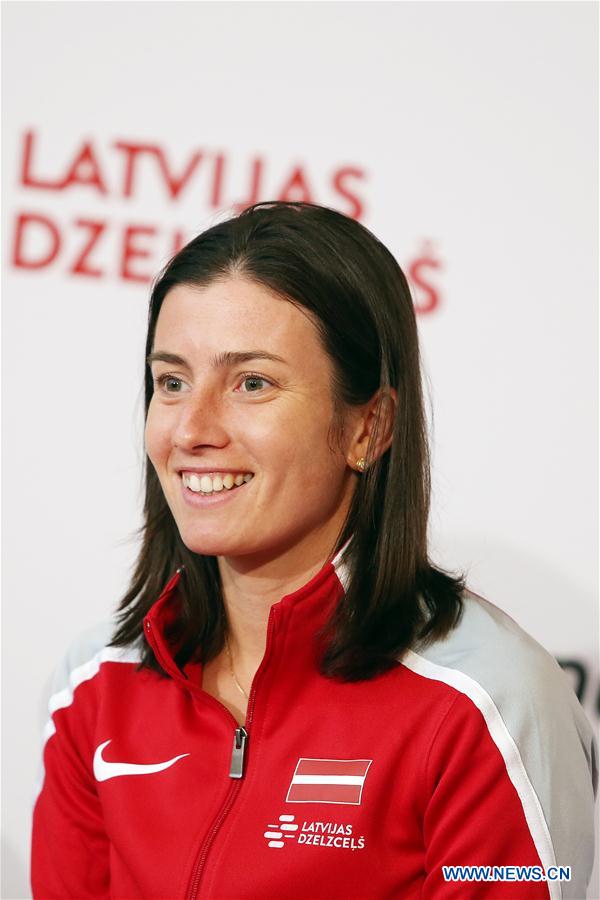 (SP)LATVIA-RIGA-TENNIS-FED CUP