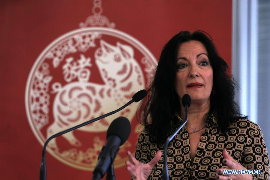 GREECE-ATHENS-AIRPORT-SPRING FESTIVAL-CELEBRATION