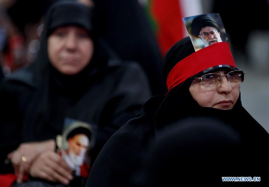 LEBANON-BEIRUT-IRAN-REVOLUTION-ANNIVERSARY