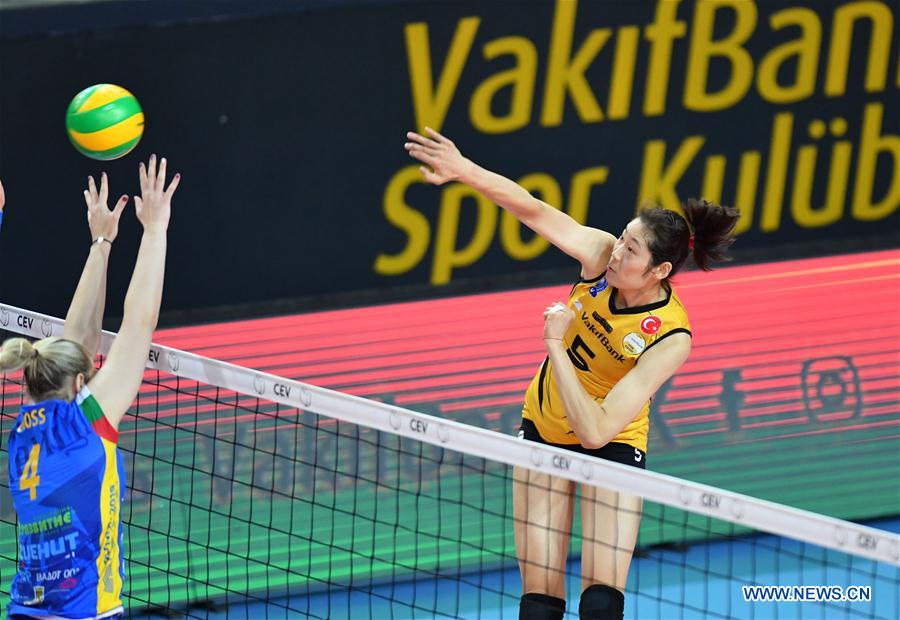 (SP)TURKEY-ISTANBUL-VOLLEYBALL-2019 WOMEN'S CHAMPIONS LEAGUE