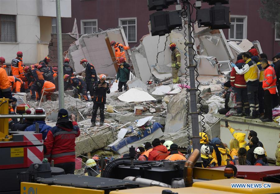 TURKEY-ISTANBUL-BUILDING COLLAPSE