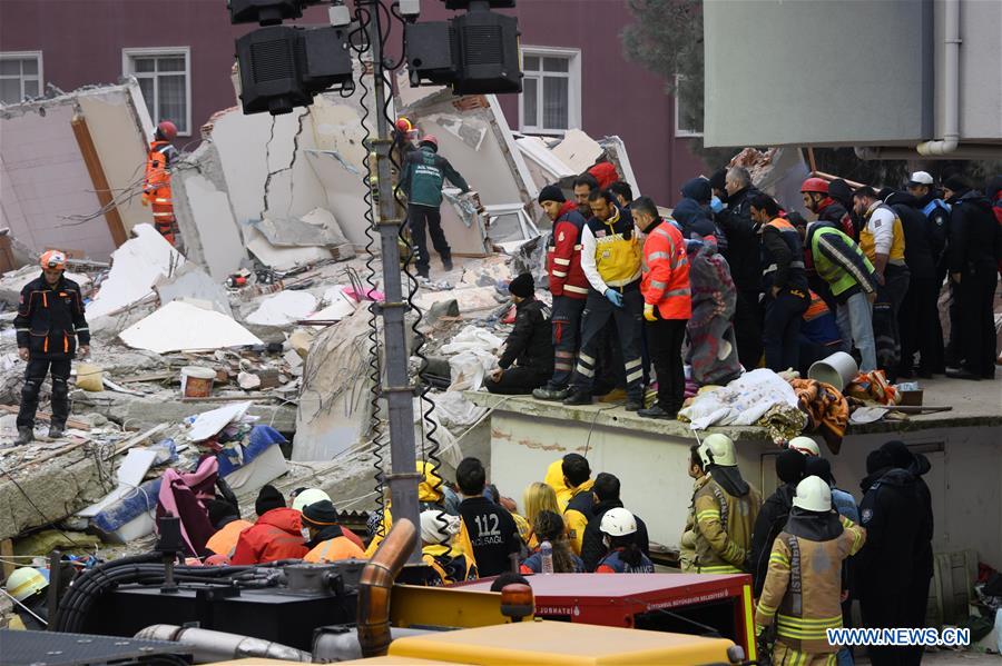 TURKEY-ISTANBUL-BUILDING COLLAPSE