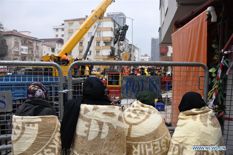TURKEY-ISTANBUL-BUILDING COLLAPSE