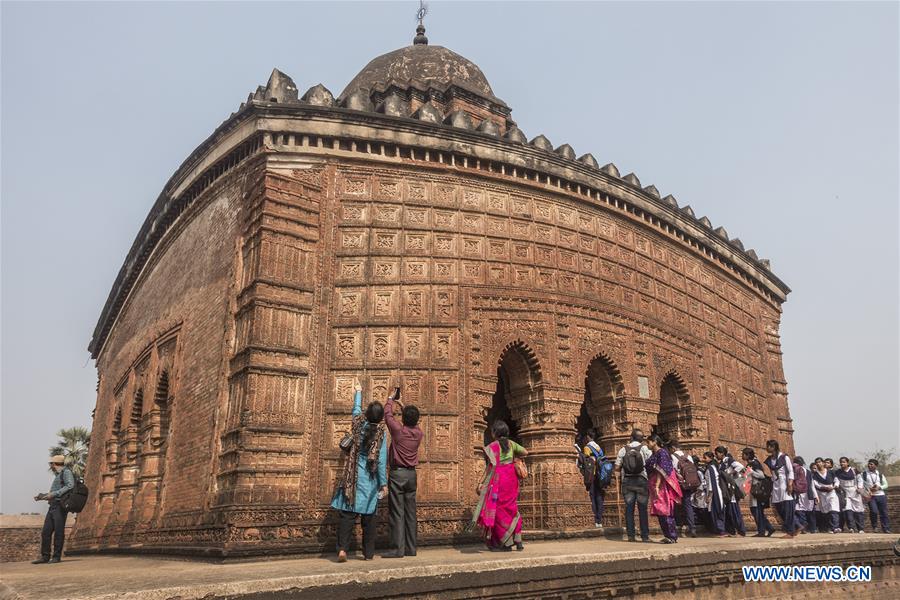 INDIA-KOLKATA-TERRACOTTA TEMPLE