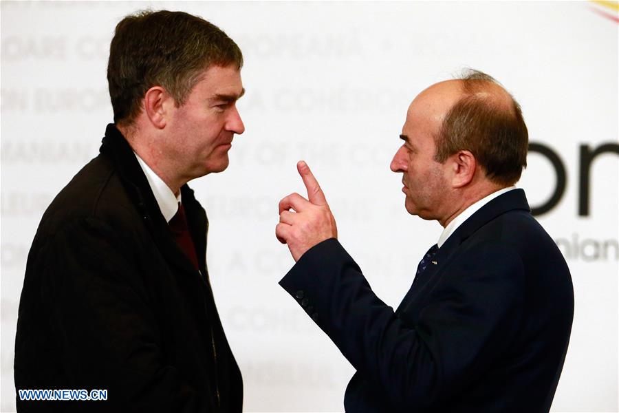 ROMANIA-BUCHAREST-EU-INFORMAL JUSTICE COUNCIL MEETING-COOPERATION