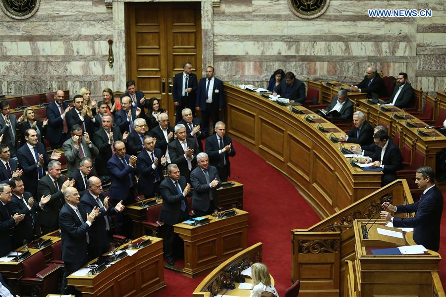 GREECE-ATHENS-FYROM-NATO ACCESSION PROTOCOL-APPROVAL
