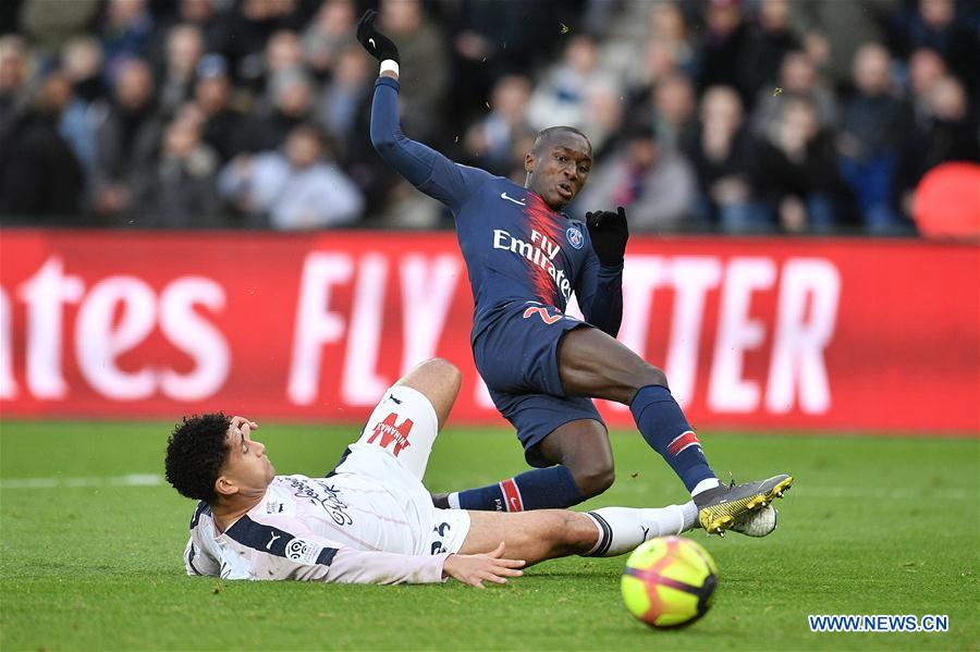 (SP)FRANCE-PARIS-FOOTBALL-LIGUE 1-PARIS SAINT-GERMAIN VS BORDEAUX