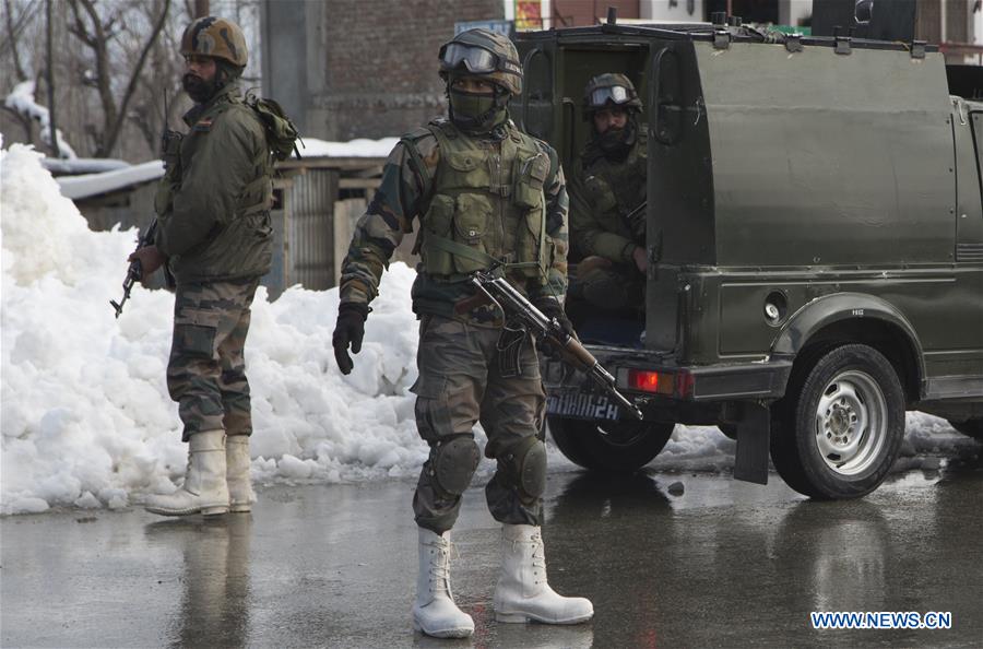 INDIA-CONTROLLED KASHMIR-SRINAGAR-GUNFIGHT