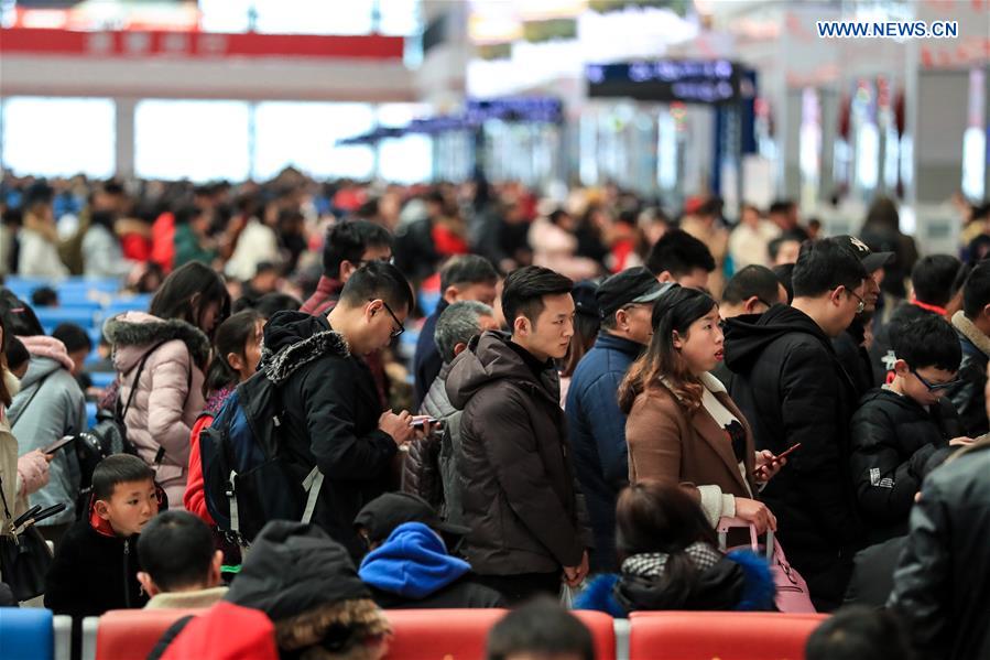 CHINA-SPRING FESTIVAL-HOLIDAY END-TRAVEL RUSH (CN) 