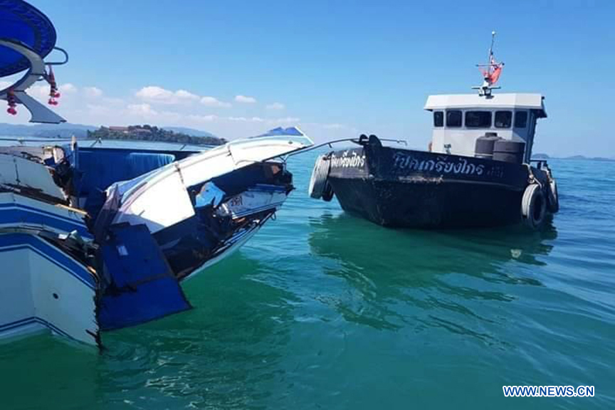 THAILAND-PHUKET ISLAND-SPEEDBOAT CRASH