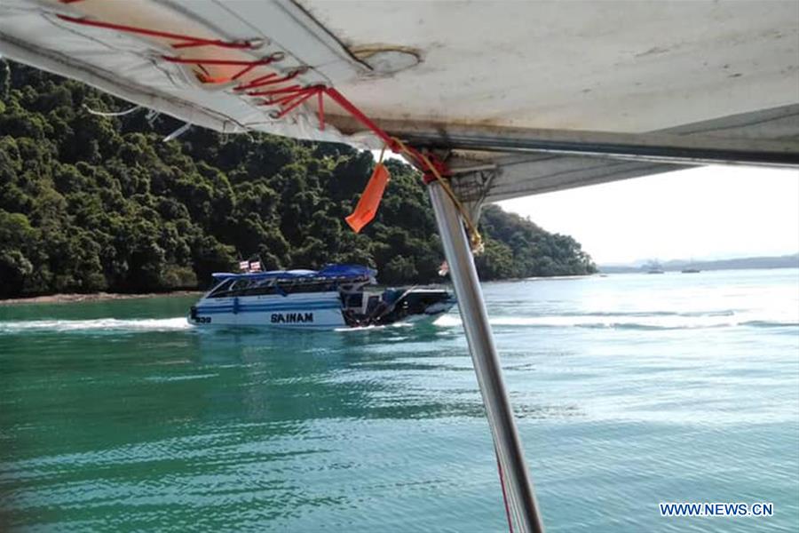 THAILAND-PHUKET ISLAND-SPEEDBOAT CRASH