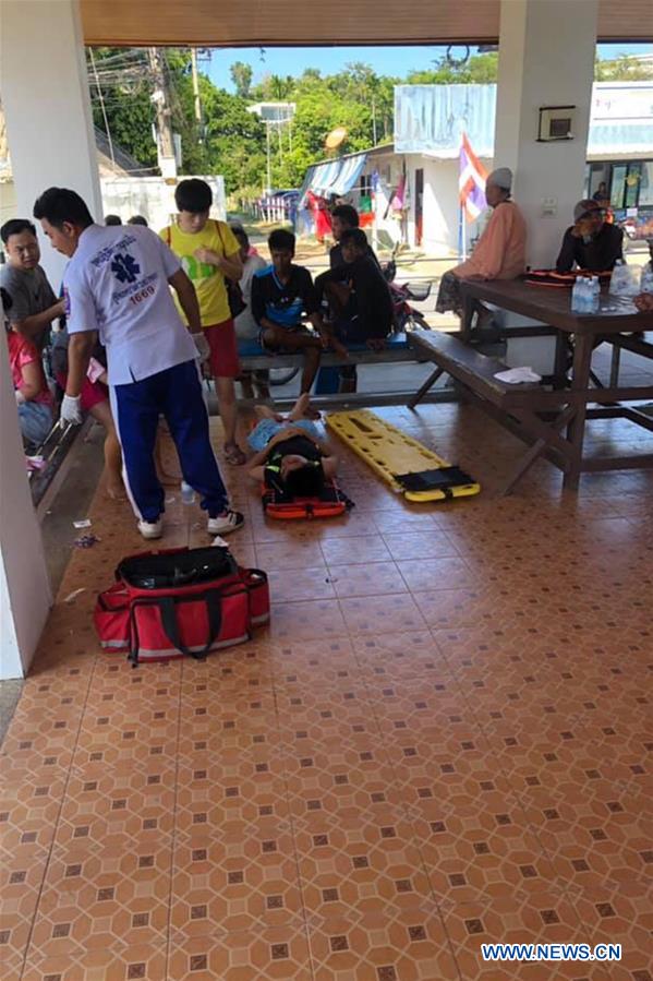 THAILAND-PHUKET ISLAND-SPEEDBOAT CRASH