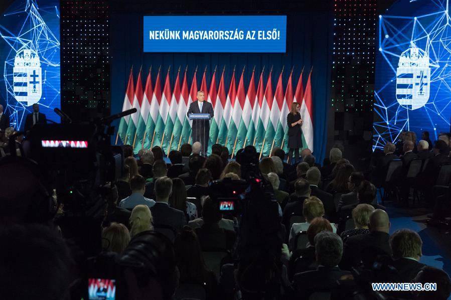 HUNGARY-BUDAPEST-PM-ANNUAL SPEECH