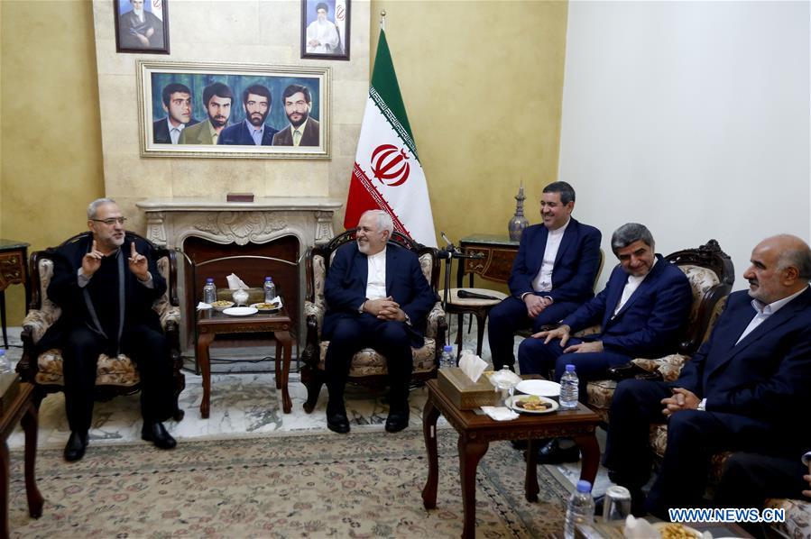 LEBANON-BEIRUT-IRAN-FM-VISIT