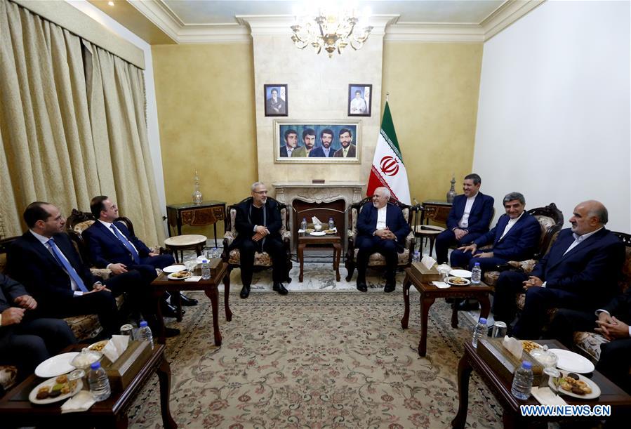 LEBANON-BEIRUT-IRAN-FM-VISIT