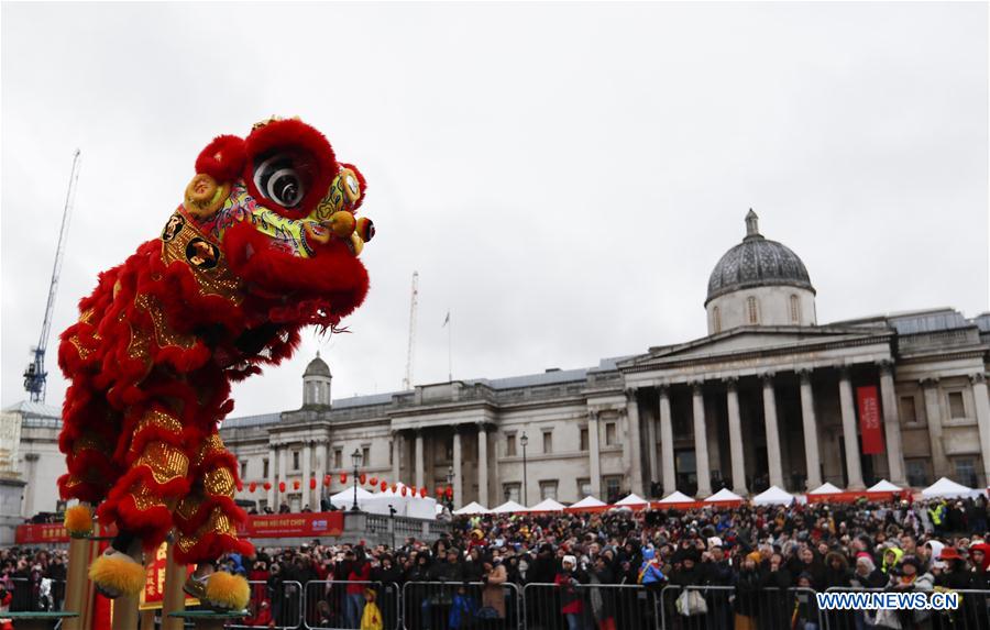 BRITAIN-LONDON-CHINESE LUNAR NEW YEAR-CELEBRATION