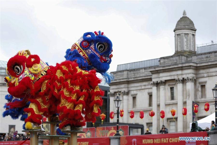 BRITAIN-LONDON-CHINESE LUNAR NEW YEAR-CELEBRATION