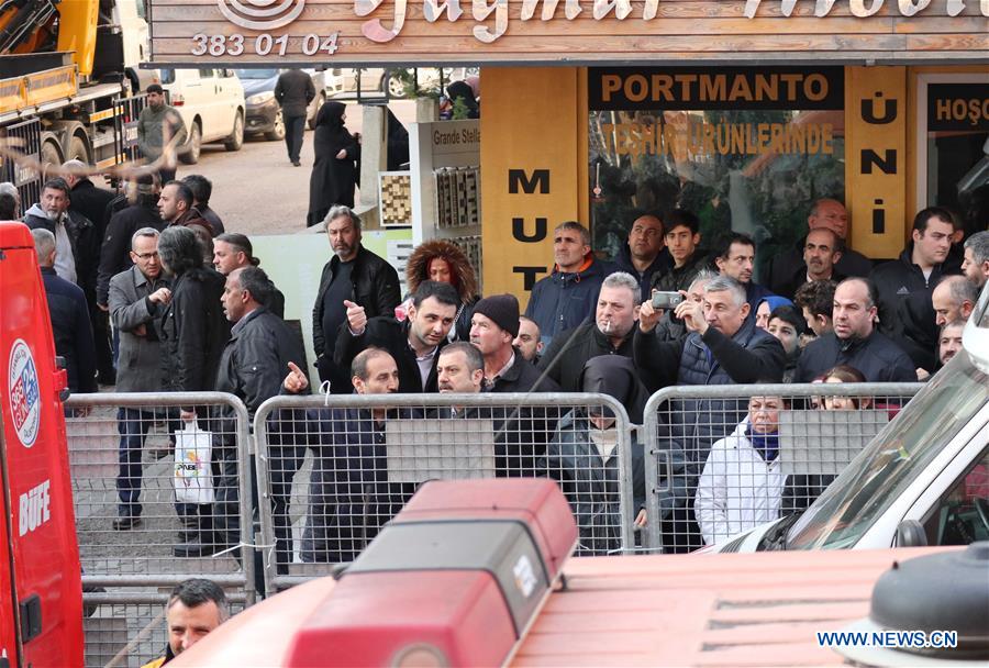 TURKEY-ISTANBUL-BUILDING COLLAPSE-RESCUE OPERATION-ENDING