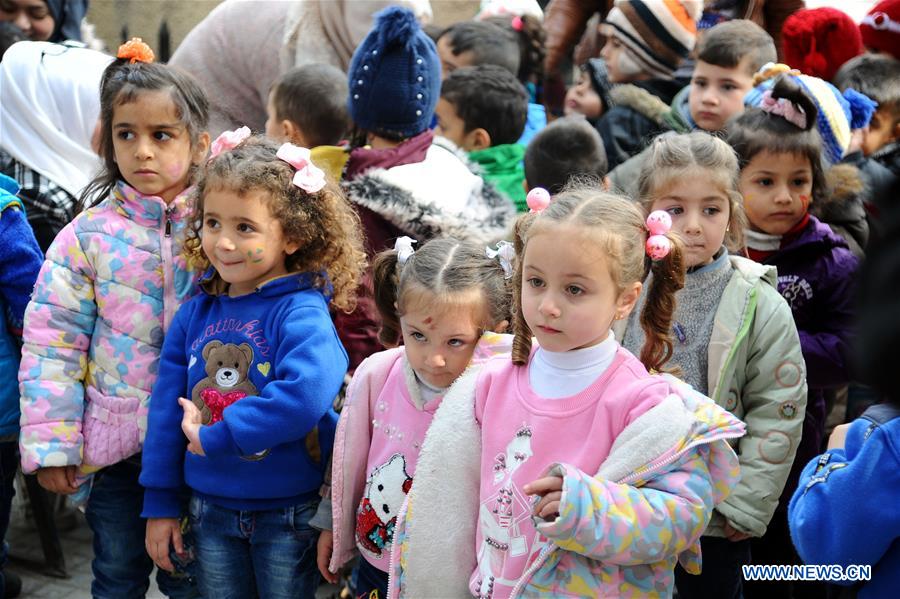 SYRIA-CHILDREN-POLIO-VACCINATION-CAMPAIGN