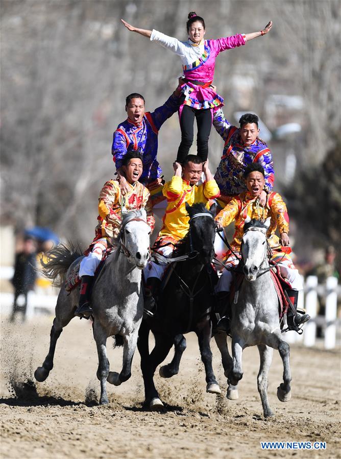 (InTibet) CHINA-TIBET-HORSE (CN)